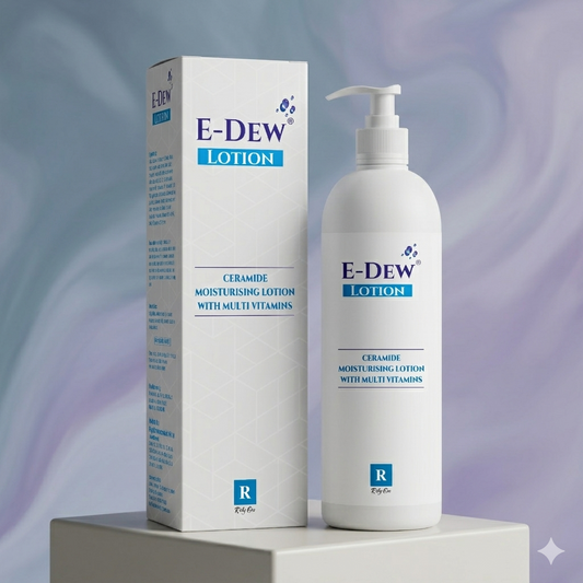 E-Dew Ceramide Moisturising Lotion with Multivitamins