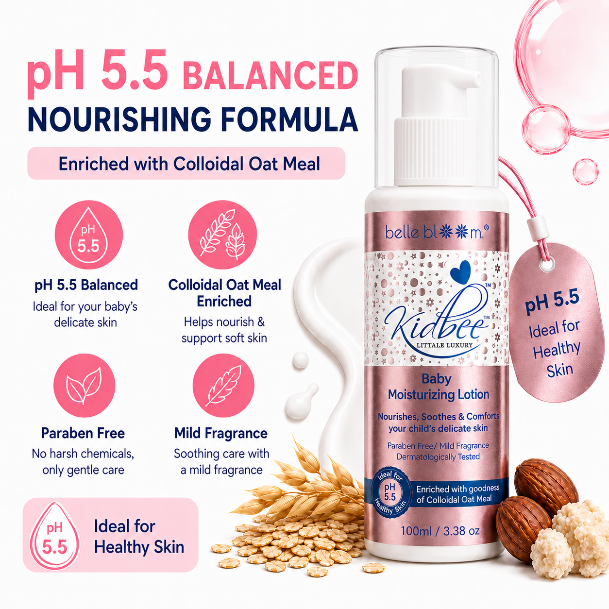 Kidbee Moisturizing Lotion (100ml)