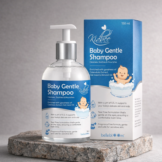 Kidbee Baby Gentle Shampoo | Goodness of Collidal Oat Meal (150ml)